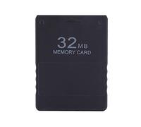 Tyenaza Tarjeta de Memoria de Alta Velocidad, Tarjeta de Memoria de Juego de 8M-256M de Alta Velocidad para Juegos de PS2 McBoot(32M)