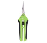 Tyenaza Tijeras de podar, acero inoxidable que evitan el revestimiento pegado, podadora manual de agarre cómodo, para jardinería verde (16,5 x 4,5 cm)