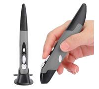 Tyenaza USB Computer Stylus, PC Parts Wireless 2.4G Matón de Mouse Tipo de lápiz Vertical Innovador Personalizado, para PC Personalizado (PR-03)