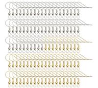 TYFGRT 100 Uds Ganchos para Pendientes, Accesorios para Pendientes DIY, Kit De Artesanía para Pendientes, Accesorios De Joyería, Ganchos para Pendientes para Manualidades