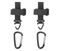 TYFGRT 2 Hebillas para Guantes Y 2 Ganchos para Mosquetones, Clips para Guantes, Hebillas para Mochilas, Hebillas para Sujetar Artículos, Hebillas Multiusos, Accesorios para Equipos De Exterior