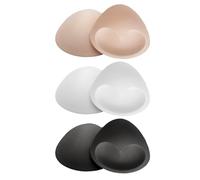 TYFGRT 3 Pares De Almohadillas Triangulares Gruesas Para El Pecho, Almohadillas De Esponja Para El Pecho, Almohadillas De Esponja Extraíbles, Accesorios Para Ropa Interior