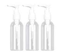 TYFGRT 3 Piezas Botellas De Loción, Botellas Dispensadoras De Loción Portátiles, Dispensador De Bomba De 100 Ml, Mini Dispensador De Jabón, Botella De Loción Reutilizable
