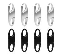 TYFGRT 8 Piezas Mini Hebillas Metálicas, Hebillas Metálicas Antirrobo, Adecuadas para Mochilas y Equipaje