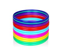 TYFGRT Anillo De Lanzamiento De Anillos De 15 Piezas, Juego De Lanzamiento De Anillos, Lanzamiento De Anillos De Plástico, Juguete para Niños, Mini Anillo De Lanzamiento, Juego Creativo para Niños