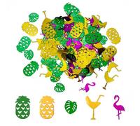 TYFGRT Confeti Hawaiano 15G, Confeti De Fiesta Tropical, Confeti De Decoración De Fiesta En La Playa, Confeti De Decoración De Mesa, Decoraciones De Fiesta De Verano