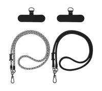 TYFGRT Pack De 2 Cordones para Celular, Cordón para Celular con Espaciador, Cordón para Celular Antipérdida, Cordón para Celular Ajustable, Cordón para Celular Universal, Cordón para Funda De Celular
