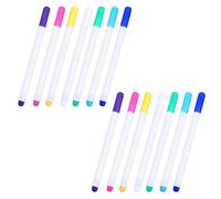 TYFGRT Paquete De 14 Bolígrafos para Tela Solubles En Agua, Marcadores De Costura, Bolígrafos Lavables para Tela, Bolígrafos Creativos Solubles En Agua, Accesorios De Costura
