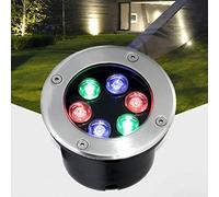 tyfuture RGB Foco Empotrable Al Aire Libre Lámpara De Paisaje LED Impermeable IP67 Luz Subterránea para Entrada De Autos, Jardín, Camino, Patio (Color : RGB, Size : 15W-AC12V)