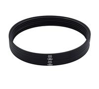 TYGERIX® 2x Juntas de Silicona de 125 mm para Estufas de Pellets | Altura 9 mm | Juntas de Triple Labio Certificadas | Adherencia Perfecta | Resistencia Térmica Excepcional | Para Conductos de Humos