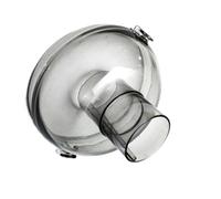 TYGHBNM Tapa de plástico Transparente for exprimidor, Compatible con Philips HR1832 HR1833 HR1836 HR1837, reemplazo de Piezas de Cubierta de exprimidor