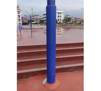 TYGIYY Acolchado Protector de Poste de Espuma for Aros de Baloncesto, protección contra Almohadilla de Parachoques Ultravioleta con Sujetadores(Blue,3ftx7in)