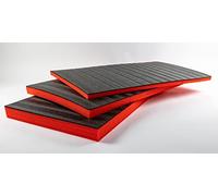 TYGR Foam 1000x600x30mm Rojo - DIY Inserto de Espuma para Herramientas, cámara & co. | Inserción de Herramientas | Inserción de Casos | Inserción de Sistemas | Kaizen