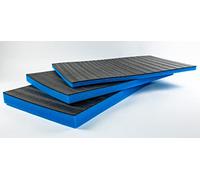 TYGR Kaizen - Espuma multicapa (1000 x 600 x 70 cm), color azul