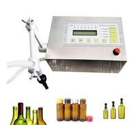 TYH Máquina De Llenado De Líquidos, Máquina De Llenado De Líquidos con Control Digital para Bebidas, Máquina De Llenado De Botellas, Mini Llenadora Eléctrica con Pantalla LCD para Agua, Aceite