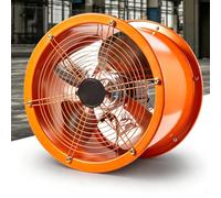 TYH Ventilador Axial A Prueba De Explosiones, Extractor Industrial De 240 W, Ventilador Extractor De Humos Comercial Y Portátil para Cabinas De Pintura Y Almacenes. 14in