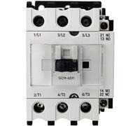 TYIM7 Contactor de potencia GCM-6511, trifásico, bobina 24 V CA, contactor automatización industrial for carril DIN .at7