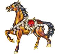 TYIMO7 Broche de caballo Broches y alfileres for mujer for Alfiler solapa Joyería for Amuletos vintage .AT7