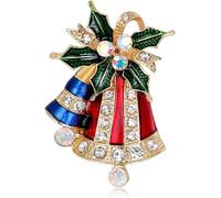 TYIMO7 Broche de campana navideña, broches y alfileres for mujer, for, alfiler solapa, joyería for, dijes vintage .AT7