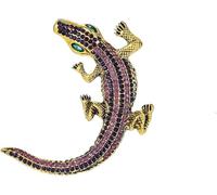 TYIMO7 Broche de cocodrilo Broches y alfileres for mujer for Alfiler solapa Joyería for Amuletos .AT7