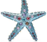TYIMO7 Broche de estrella mar esmaltado 5,7 x,8 cm, accesorio metal con forma animal marino .AT7