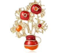 TYIMO7 Broche de girasol, broches y alfileres for mujer, for, alfiler solapa, joyería for, dijes vintage .AT7