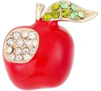 TYIMO7 Broche de manzana Broches y alfileres for mujer for Alfiler solapa Joyería for Amuletos vintage .AT7