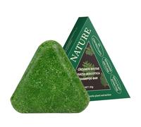 Tyinerc Barra de champú como una pieza sólida de jabón para el cabello, forma triangular, hidratación natural y limpieza profunda, herramienta de limpieza con jabón de champú, para cabello fino y
