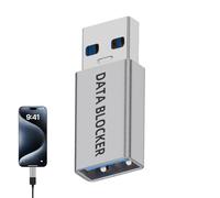 Tyinerc Bloqueo de datos USB | Protección para smartphones | Condón USB Tipo C Adaptador Protección contra el robo de datos | Carga segura para portátiles y teléfonos móviles