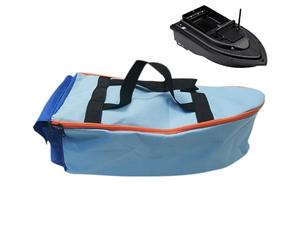 Tyinerc Bolsa de transporte para botes de cebo de pesca, bolsa de almacenamiento para botes de cebo, bolsa de almacenamiento impermeable, organizador para botes de cebo, almacenamiento remoto, azul,