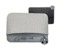 Tyinerc Calentador de pies eléctrico,Calentador de pies | Almohadilla térmica inteligente para pies,Calentador de pies para mujer de calentamiento rápido con 7 temporizadores, saco de pie de bolsillo,