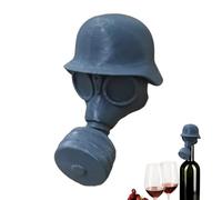Tyinerc Cápsulas para Botellas De Soda,Casco Soldado Protector de Botella | Accesorios Creativos De Bebida Decoración Para La Protección Del Vino Cerveza Whisky Decoración Para Cumpleaños Y