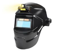 Tyinerc Casco de soldadura - Máscara de soldadura con iluminación, capucha resistente al calor - para hombres, astillero, industria, seguridad, taller