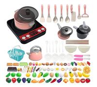 Tyinerc Cocina Infantil De Juguete - Juego Culinario para Niños De 110 Piezas | Juguetes de Cocina Infantil,para Hogar Aula Juego De rol Fiesta Viaje Guardería Jardín De Infancia