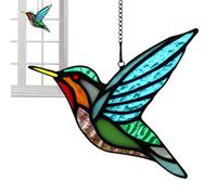 Tyinerc Colibrí hangable acrílico, decoración de Pared de colibrí | Colmingbird Sun Catchers for Window Hangable,Decoración de Arte de Ventana Hecha a Mano para jardín de jardín de jardín de jardín