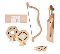 Tyinerc de Juego para | Juguete Deportivo de Tiro con 3 Objetivos, de Madera - para Edades de 4 a 8 años, para Juegos Deportivos, Actividades en Interiores, Exteriores y en el