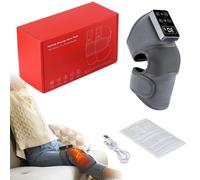 Tyinerc - Dispositivo De Masaje Para Rodilla Calefacción, Cojín De Rodilla Inalámbrico Con 2 Modos,1 Pieza Vendaje De Masaje Del | Para Mamá Papá Abuelo Abuela Mujer Familia Seniors Hombres