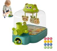 Tyinerc Juego de Flipper, Juegos de Flipper para Juego de disparos en Objetivo - Juguete de entrenamiento de reacción divertido para el aprendizaje temprano, máquina de juego de Flipper Bear Lindo