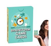 Tyinerc Juegos de Cartas Divertidos | Juegos de Beber desafiantes con Palabras - Set de Cartas Interactivo de 50 Piezas,para Hombres Mujeres Niños Adultos Hogar Oficina Viajes Camping Cumpleaños