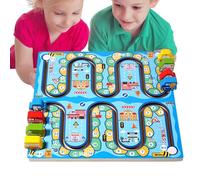 Tyinerc Juguetes De Laberinto Numérico para Niños | Juego Educativo De Madera para Aprender A Contar | Juguetes Educativos Sensoriales Interactivos para Colegios Guarderías Y Hogar