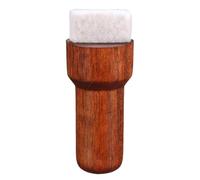 Tyinerc - Limpiador de borrador para cuerdas de bajo, cepillo de pluma desmagnetizadora para cuerdas de bajo, producto de mantenimiento y ergonómico para violín Banjo Mandolina
