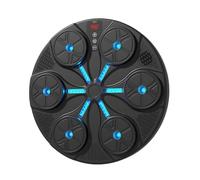 Tyinerc Máquina de Boxeo Musical | 8 Modos De Objetivo Interactivo Inteligente,con Iluminación RGB, De Pared Y Música,para Hombres Y Mujeres Oficina Gimnasio Entrenamiento Fitness Interior Deportes