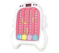 Tyinerc Máquina de juego de ritmo,Máquina de juego de ritmo interactivo - Juego de empuje de ritmo portátil | Juguete de desafío musical para mayores de 3 años, juego de botones de ritmo, máquina