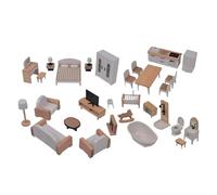 Tyinerc Muebles Miniaturas para Casa - Accesorios para Juego Miniatura,Pequeño Muebles De Juego | Para Papel En Casa en Clase Viaje Infantil Guardería Fiesta