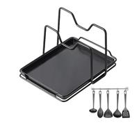 Tyinerc - Organizador de para cacerola | Instalación sin perforar con escurridor, organizador de y encimeras, para mamá, casa, apartamento, furgoneta