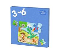 Tyinerc Rompecabezas magnéticos, juegos educativos y actividades educativas para niños en edad preescolar, juguete educativo magnético educativo | para la coordinación ojo-mano y