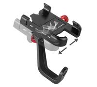 Tyinerc Soporte para teléfono móvil para moto, manillar de scooter, cierre rápido, resistente a los golpes, para bicicleta de ciudad, desplazamientos