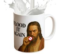 Tyinerc Tazas Divertidas | Vasos graciosos de 325 ml - Tazas de café extrañas con frase Llena otra vez | para cumpleaños, Navidad, compañeros, empleados, hombres, mujeres, hogar, oficina