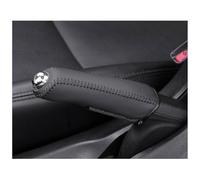 TYIOMNB Funda Freno Mano Coche, para Jaguar F-Pace F-Type Coupe I-Pace XE XF XJ XK E-Pace XEL XFL Elegantes Antideslizante Maneta de Freno de Mano Instalación y Alta Durabilidad,B