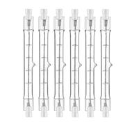 TYKGSQIP 3 piezas 1000W 1500w R7S J189 J254mm R7 Bombilla halógena lineal Lámpara de seguridad Focos 500W J118